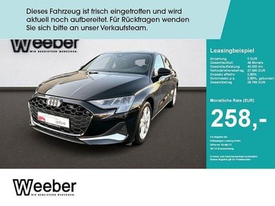 Mythosschwarz (metallic) Gebraucht 2025 Audi A3 Advanced Plus Limousine | 27.990 € (Superpreis)