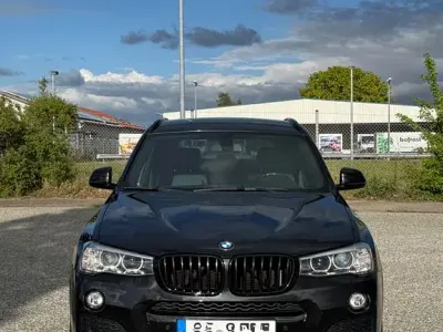 Brugt BMW X3 M Sport 190 HK (139 kW) 2016 Sort SUV