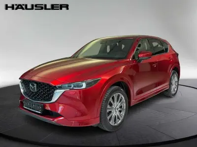 Gebraucht Mazda CX-5 Sports-Line 194 PS (142 kW) 2022 Rot SUV
