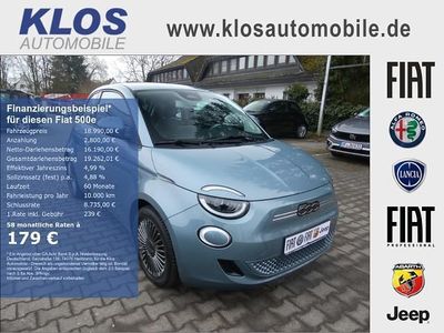 Gebraucht Fiat 500e Icon 86 kW (118 PS) 2022 Blau Kleinwagen