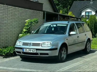 Gebraucht VW Golf IV 2002 Silber Kombi