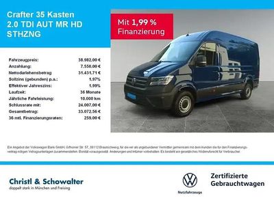 Gebraucht VW Crafter 140 PS (102 kW) 2024 Deep ocean blue Van