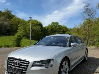 Brugt Audi S8 Ambiente 519 HK (381 kW) 2012 Sølv Sedan