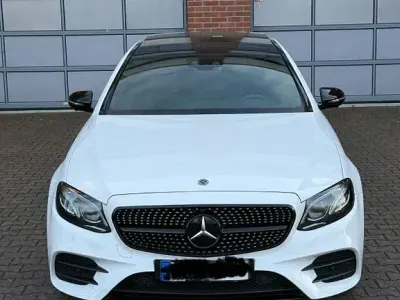 Brugt Mercedes E400 AMG line 340 HK (250 kW) 2019 Hvid Sedan