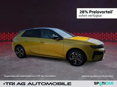 Neu Opel Astra Ultimate 131 PS (96 kW) 2026 Gelb Limousine