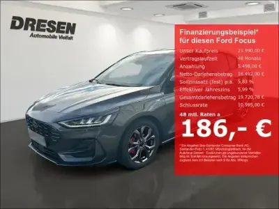 Gebraucht Ford Focus ST-Line 125 PS (91 kW) 2024 Metallic) (grau Limousine