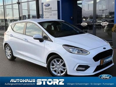 Gebraucht Ford Fiesta ST-Line 125 PS (91 kW) 2021 Weiß Kleinwagen