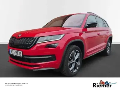 Gebraucht Skoda Kodiaq SportLine 150 PS (110 kW) 2021 Rot SUV