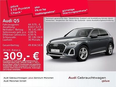 Daytonagrau perleffekt Gebraucht 2023 Audi Q5 Ambiente SUV | 44.691 € (Etwas zu teuer)