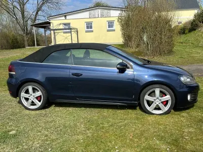 Gebraucht VW Golf Cabriolet GTI 211 PS (155 kW) 2013 Blau Cabrio