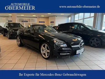 Gebraucht Mercedes SLK200 AMG 184 PS (135 kW) 2011 Schwarz Cabrio