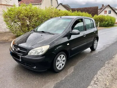 Gebraucht Hyundai Getz 67 PS (49 kW) 2008 Schwarz Kleinwagen