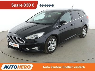 Usata Ford Focus Titanium 182 CV (133 kW) 2015 Nero Station wagon