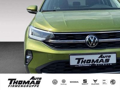 Usata VW Taigo Style 110 CV (80 kW) 2022 Verde SUV