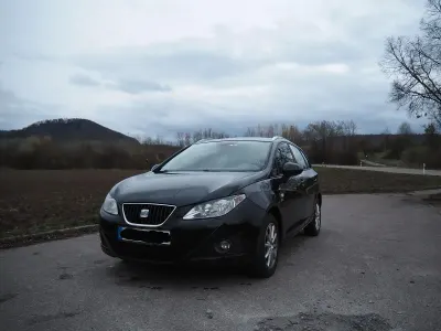 Brugt Seat Ibiza ST Style 90 HK (66 kW) 2012 Sort Stationcar