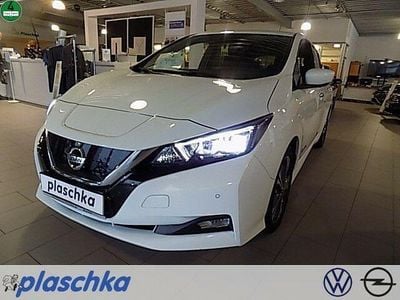 Usata Nissan Leaf N-Connecta 110 kW (150 CV) 2019 Bianco Utilitaria