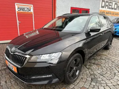 Gebraucht Skoda Superb Ambition 150 PS (110 kW) 2023 Schwarz Kombi