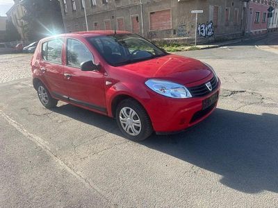 Usata Dacia Sandero 75 CV (55 kW) 2009 Rosso Berlina