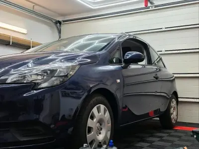 Gebraucht Opel Corsa Selection 69 PS (50 kW) 2016 Blau Kleinwagen