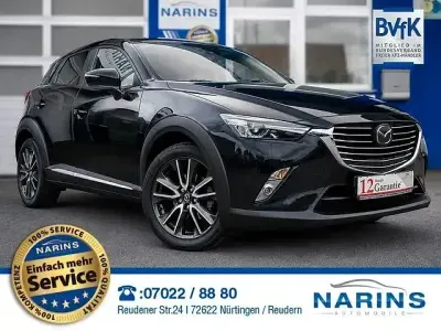 Gebraucht Mazda CX-3 Sports-Line 120 PS (88 kW) 2015 Schwarz SUV