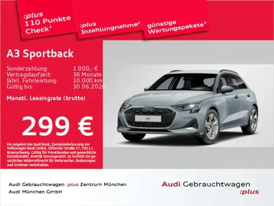Gebraucht Audi A3 Advanced Plus 150 PS (110 kW) 2025 Pfeilgrau perleffekt Limousine