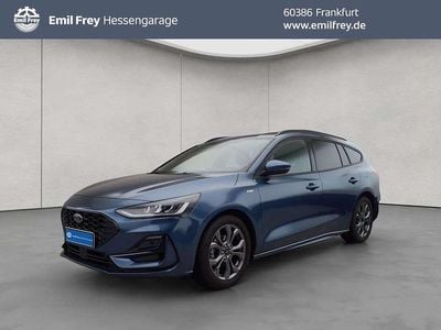 Gebraucht Ford Focus ST-Line X 125 PS (91 kW) 2023 Blau Kombi