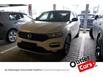 Gebraucht VW T-Roc Active 150 PS (110 kW) 2021 Pure white/schwarz SUV