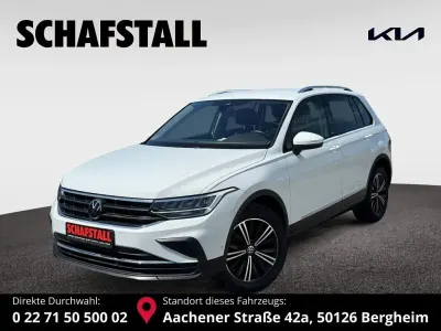 Gebraucht VW Tiguan Active 150 PS (110 kW) 2022 Pure white SUV