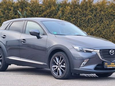 gebraucht Mazda CX-3 2.0Liter SKYACTIV-4x4-1.Hand-Leder-Navi-LED