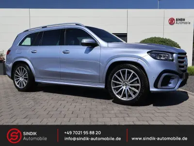 Gebraucht Mercedes GLS580 AMG line 517 PS (380 kW) 2024 Manufaktur cote d'azur hellbla SUV