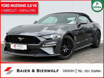 Gebraucht Ford Mustang GT Convertible 450 PS (330 kW) 2020 Magnetic grey met. Cabrio