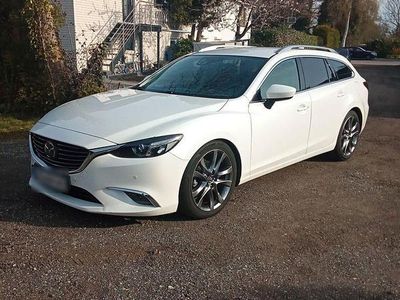Usata Mazda 6 Sports-Line 175 CV (128 kW) 2016 Bianco Station wagon