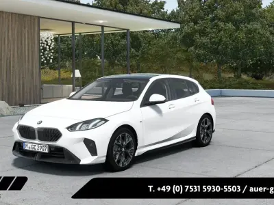 Neu BMW 116 122 PS (89 kW) 2025 Weiß Kleinwagen