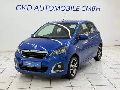 Gebraucht Peugeot 108 Allure 72 PS (52 kW) 2021 Blau Kleinwagen