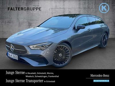 Lack mountaingrau Gebraucht 2024 Mercedes CLA200 Shooting Brake AMG Kombi | 36.440 € (Teuer)