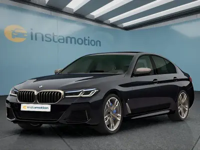 Brugt BMW M550 530 HK (389 kW) 2023 Sort Sedan