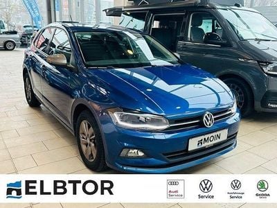 Gebraucht VW Polo Comfortline 95 PS (69 kW) 2020 Blau Kleinwagen