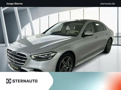 Metalliclack hightechsilber Gebraucht 2023 Mercedes S450 AMG line Limousine | 83.895 € (Superpreis)