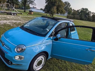 Gebraucht Fiat 500C 69 PS (50 kW) 2018 Blau Cabrio