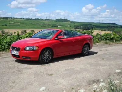 Gebraucht Volvo C70 Summum 140 PS (102 kW) 2007 Rot Cabrio