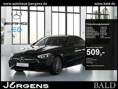Gebraucht Mercedes C300 AMG 265 PS (194 kW) 2025 Metalliclack obsidianschwarz Limousine