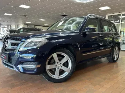 Usado Mercedes GLK220 170 HP (125 kW) 2014 Azul SUV
