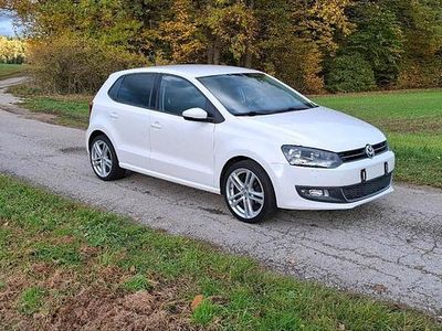 Gebraucht VW Polo Highline 86 PS (63 kW) 2009 Weiß Kleinwagen
