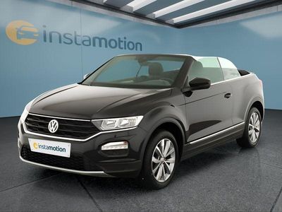 Gebraucht VW T-Roc Cabriolet 116 PS (85 kW) 2020 Schwarz Cabrio