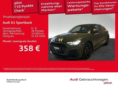 Grün Gebraucht 2025 Audi A1 Sportback S-Line Kleinwagen | 29.480 € (Etwas zu teuer)