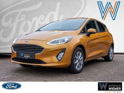 Gebraucht Ford Fiesta Titanium 125 PS (91 kW) 2021 Gelb Kleinwagen