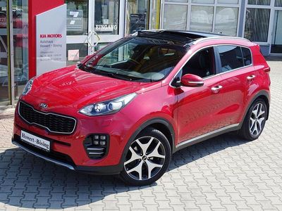 Usata Kia Sportage GT-Line 141 CV (103 kW) 2018 Rosso SUV