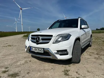 Gebraucht Mercedes GLK220 170 PS (125 kW) 2014 Weiß SUV