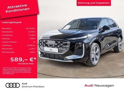 Neu Audi Q3 Sport 150 PS (110 kW) 2025 Schwarz SUV