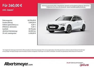 Weiß Gebraucht 2025 Audi A3 S-Line Limousine | 40.995 € (Teuer)